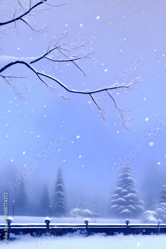 Winter, Template, AD Template, PPT template, Slide, Flyer, postcard, slide for brochure, booklet, background.	