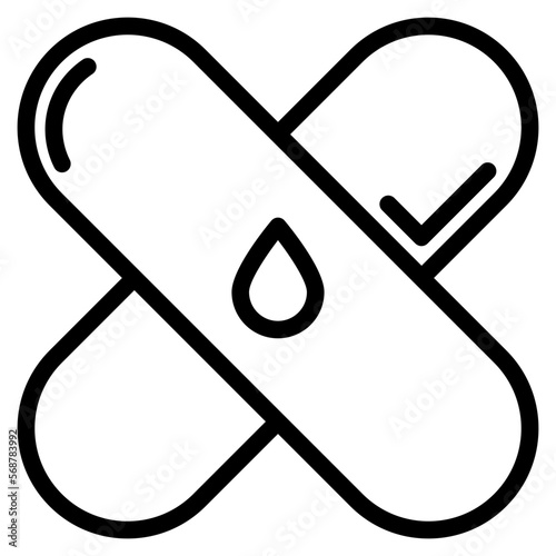 bandage line 