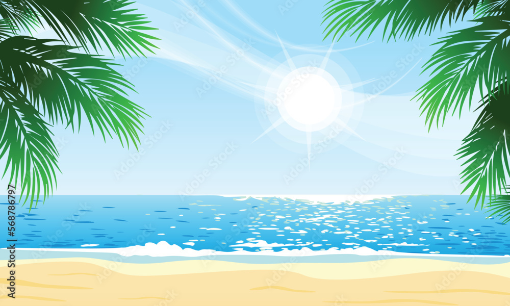 Photo & Art Print beautiful warm tropical sunny beach scene, Marty's Art photo-art-print-beautiful-warm-tropical-sunny-beach-scene-marty-s-art