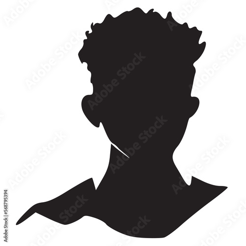 Black man silhouette