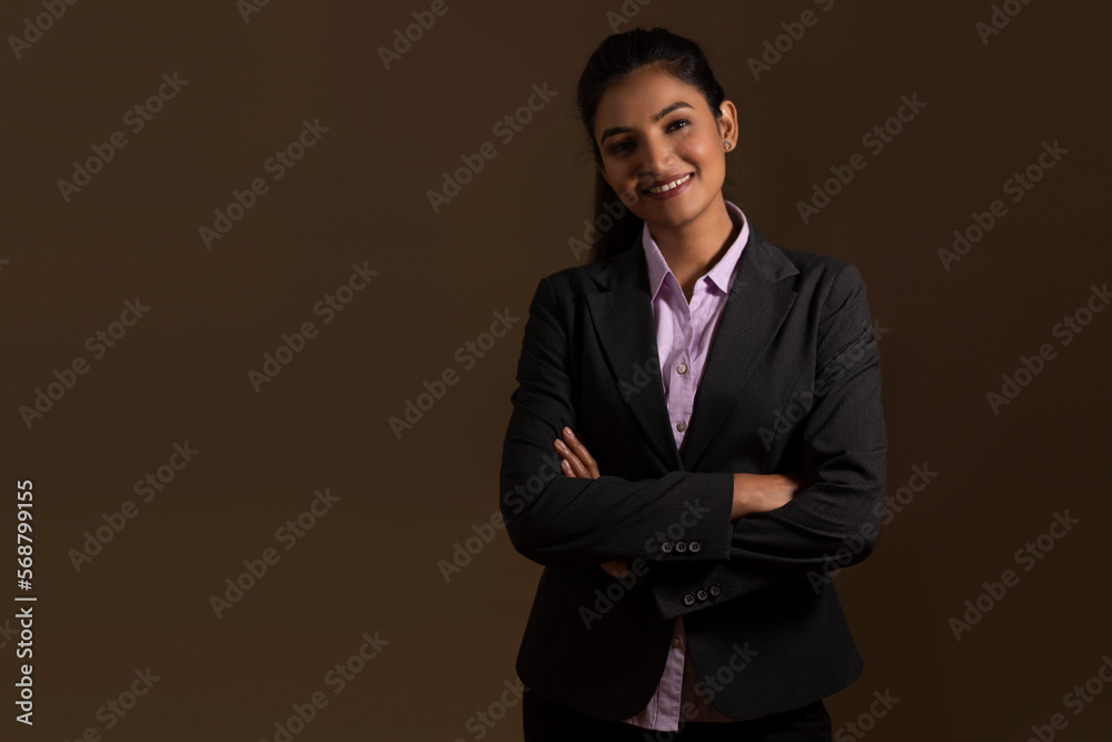 Portrait of a businesswoman looking at camera Portrait of a businesswoman looking at camera