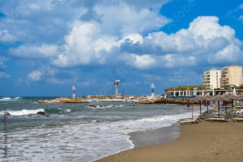Fotografia Nea Chora Strand in Chania, Kreta (Griechenland)