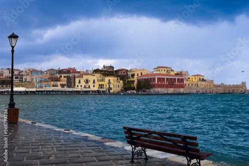 Alter venezianischer Hafen von Chania, Kreta © Ilhan Balta