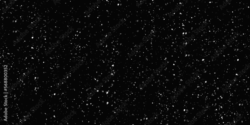 Real falling snow on a black background for use as a texture layer in your project. Add as 