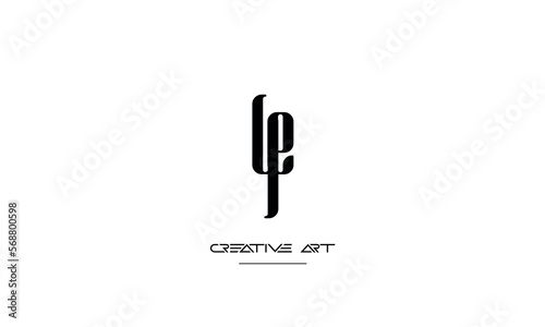 YE, EY, Y, E abstract letters logo monogram