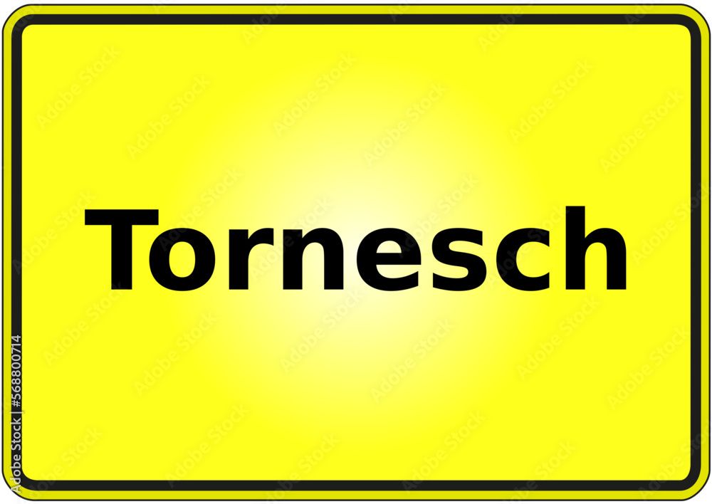 Stadteingangsschild Deutschland Stadt Tornesch Stadteingangsschild Deutschland Stadt Tornesch