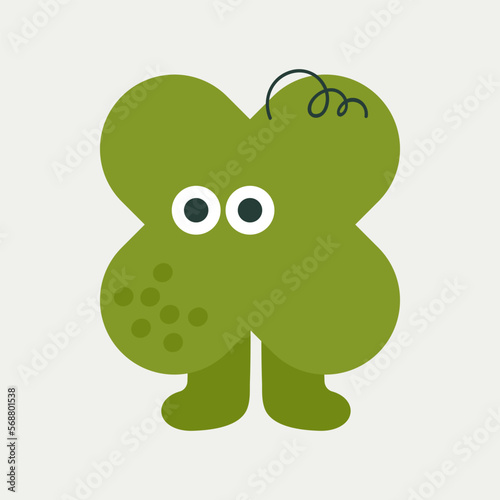 Cartoon character, abstract personage, mascot design, funny avatar, cute icon
