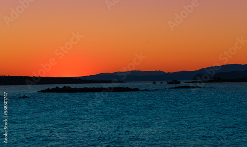 Sonnenuntergang in Chania, Kreta (Griechenland)