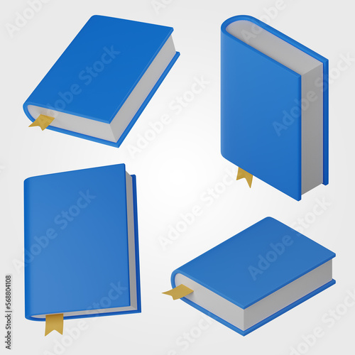 3d Book photo