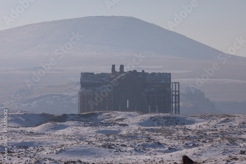 Ani Ruins, Ani is a ruined and uninhabited medieval Armenian city-site situated in the Turkish province of Kars photo