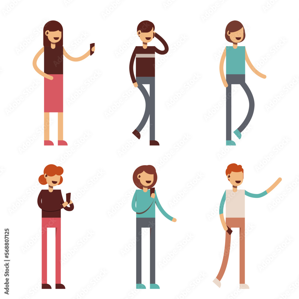 Set of work people cartoon character collection Set of work people cartoon character collection