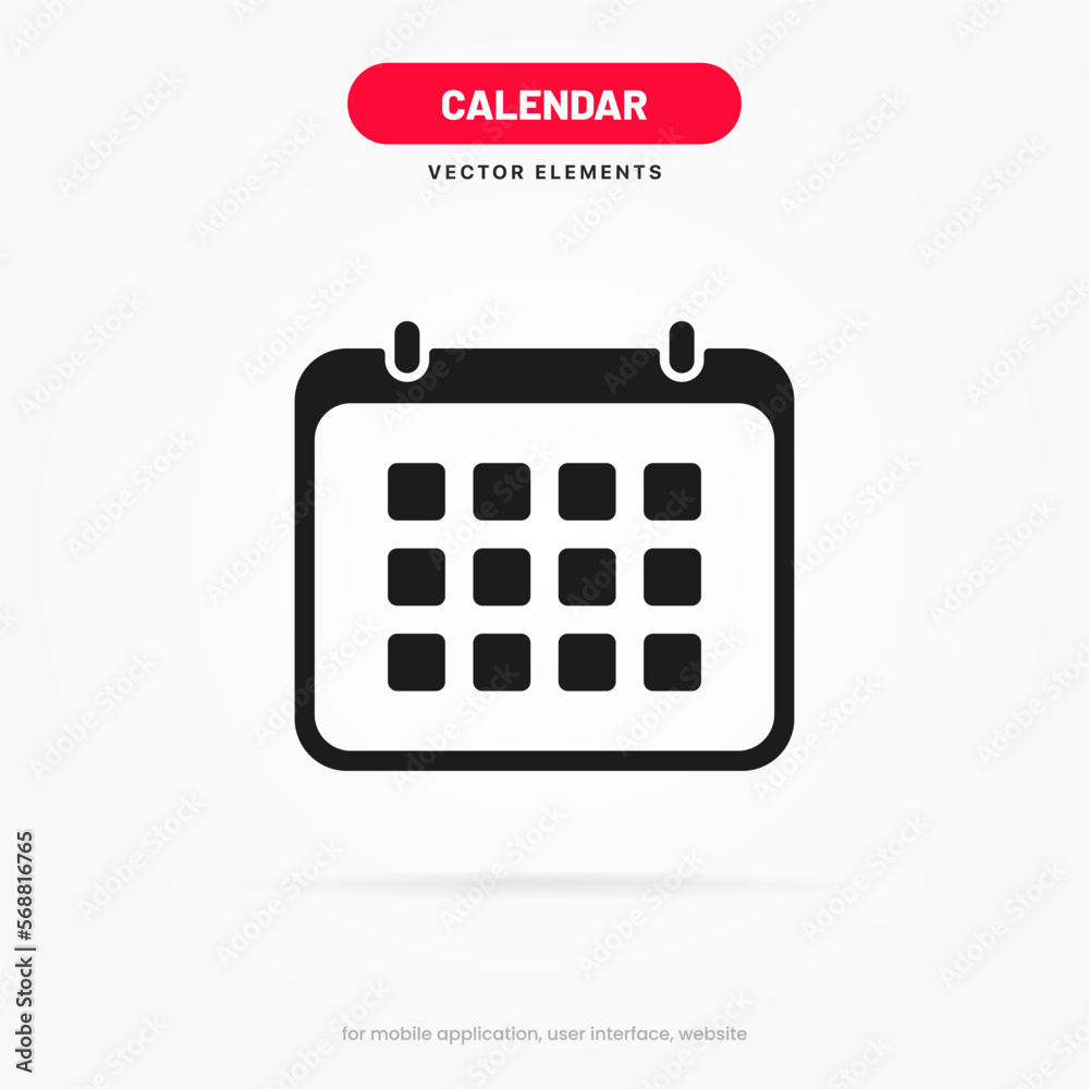 Calendar and time thin line icon. Minimal flat vector illustration. Included simple outline icons as schedule, reminder, appointment, planner, event time, timer, clock. Calendar and time thin line icon. Minimal flat vector illustration. Included simple outline icons as schedule, reminder, appointment, planner, event time, timer, clock.