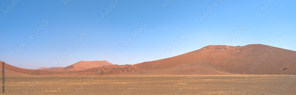 Namib Desert Dunes around Sossusvlei, HDR Image