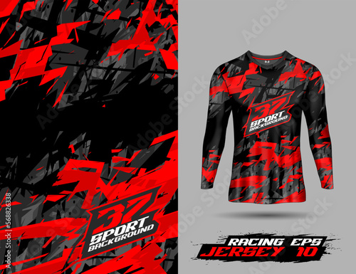 Abstract background for extreme jersey team, racing, cycling, leggings, football, gaming and sport livery.