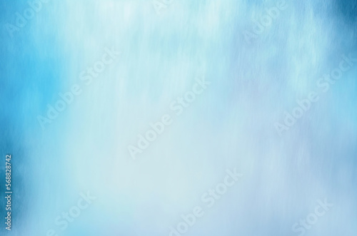 Abstract blue background with copy space for text. Watercolor texture. Generative AI.