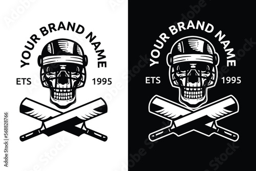 KRICKET SKULL LOGO