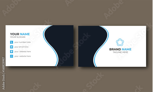 modern professional business card, unique business card design, nice business card,