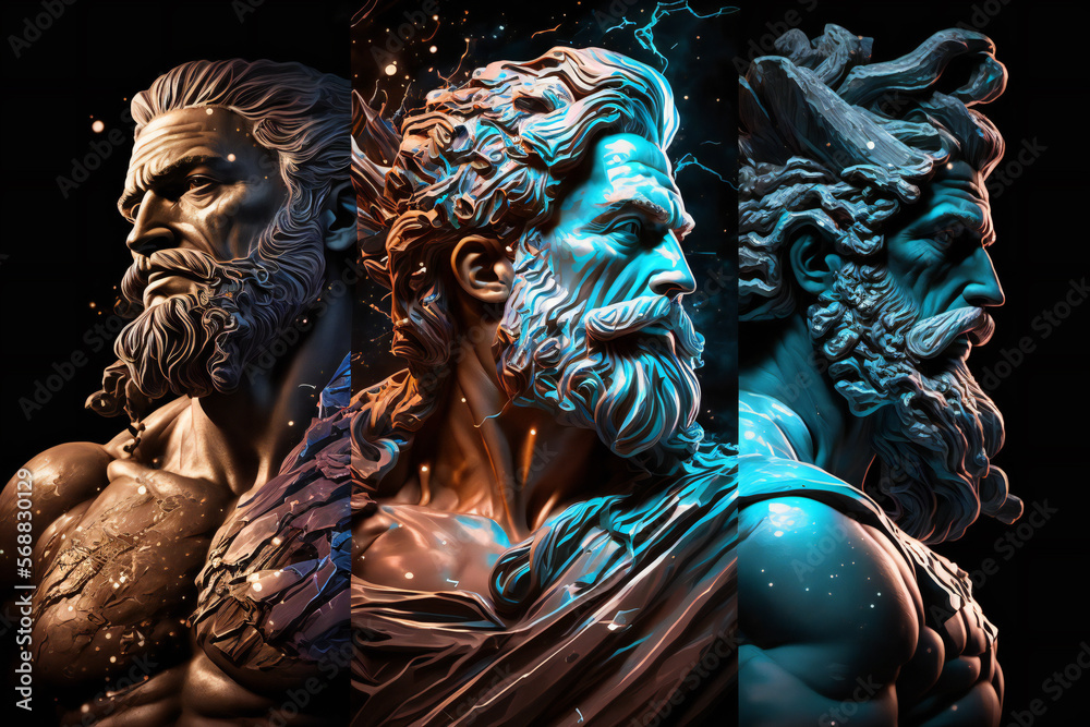 Ancient roman greek god - Roman culture - Generative AI Ancient roman greek god - Roman culture - Generative AI