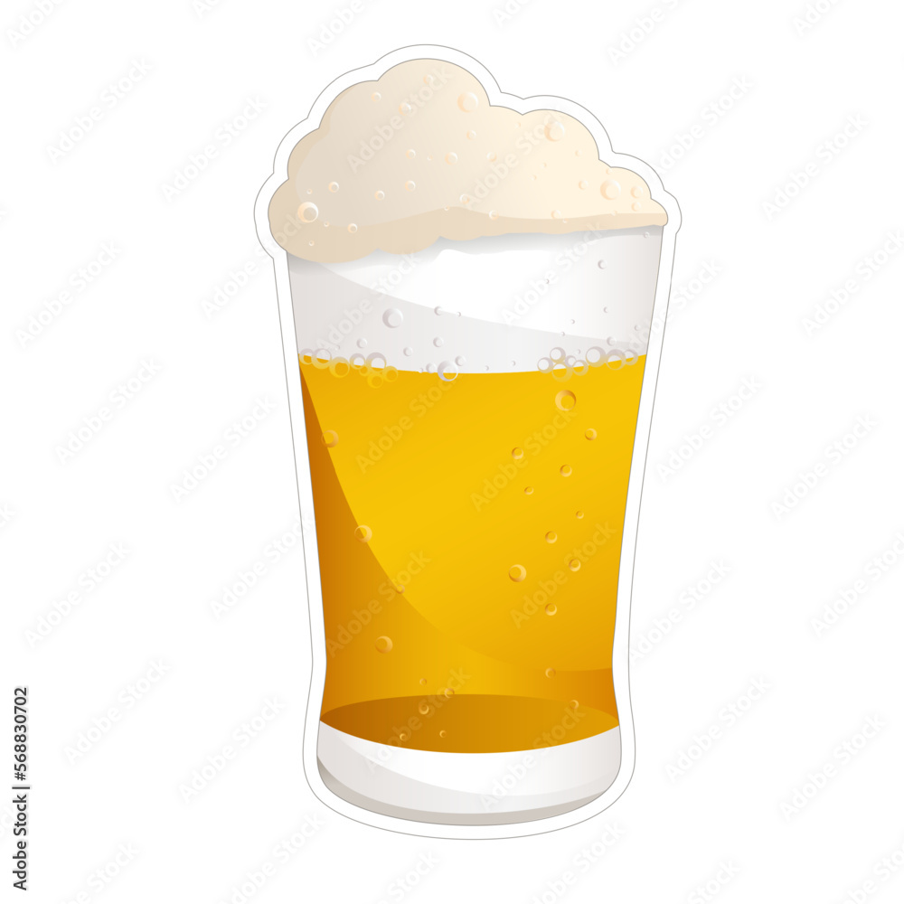 Foamy cool delicious beer in a transparent glass, an element of festivals, holidays, relaxation, festivities, oktoberfest, st. patrick's day, halloween Foamy cool delicious beer in a transparent glass, an element of festivals, holidays, relaxation, festivities, oktoberfest, st. patrick's day, halloween