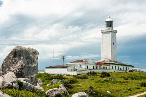 Farol de Santa Marta - Laguna - SC. Scenic landscape of Cape Santa Marta village in Laguna - Santa Catarina – Brazil photo