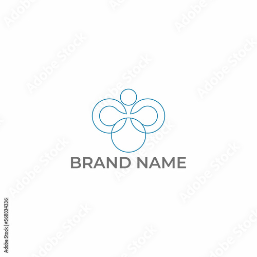 ILLUSTRATION ABSTRACT LEAF NATURE. ECO ELEMENT GRADIENT COLOR LOGO ICON DESIGN VECTOR FOR YOUR BRAND, BUSINESS