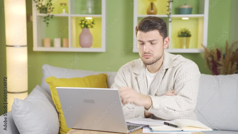 Man looking around thoughtfully thinking about what to write on laptop.
Young hardworking man thinks and decides what to do and starts typing on laptop.
Man looking around thoughtfully thinking about what to write on laptop.
Young hardworking man thinks and decides what to do and starts typing on laptop.