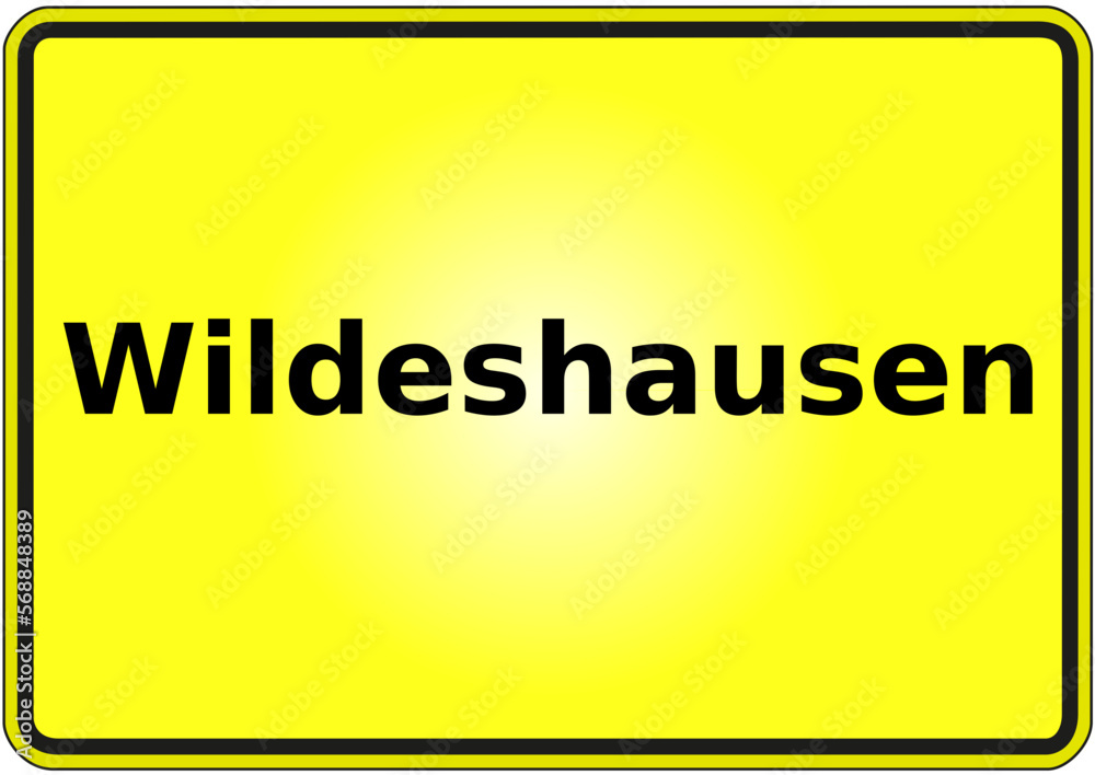 Stadteingangsschild Deutschland Stadt Wildeshausen Stadteingangsschild Deutschland Stadt Wildeshausen
