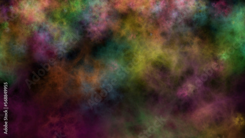 Colorful cloud background