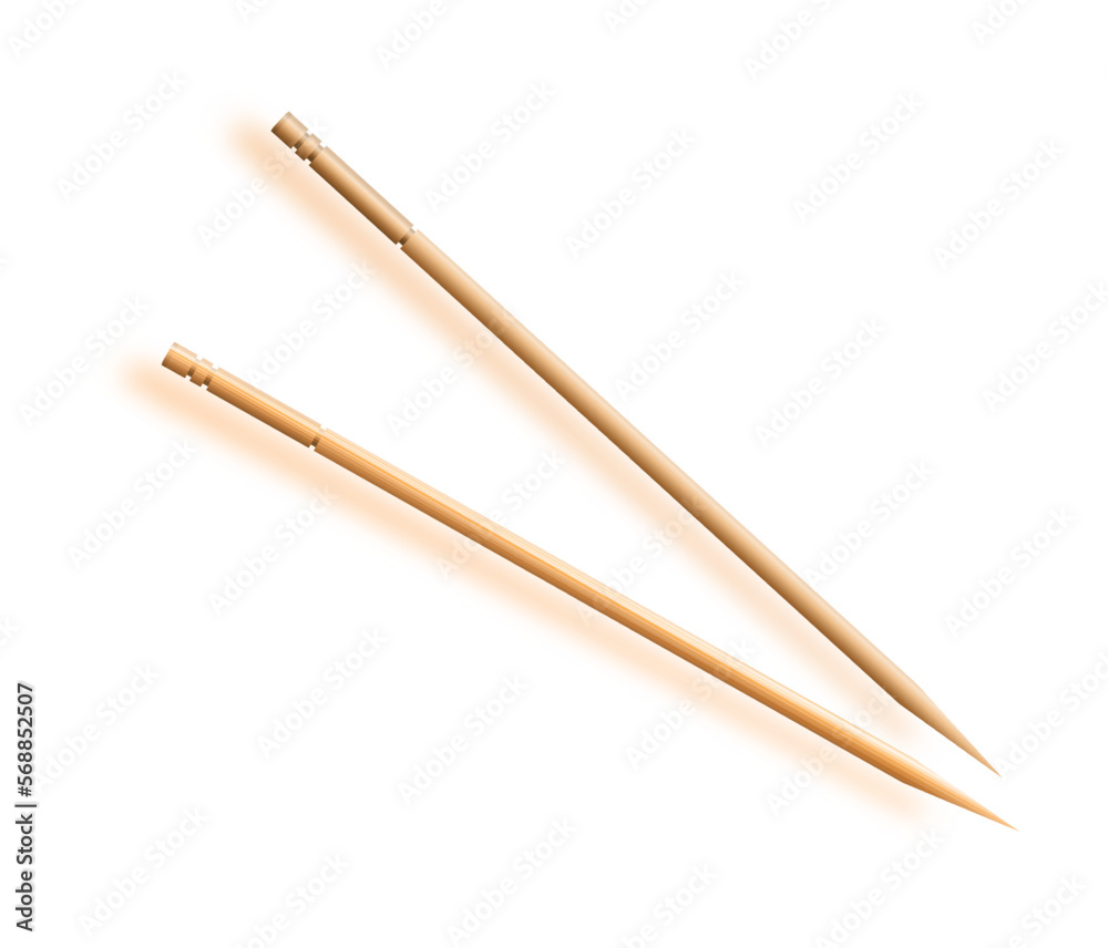 Toothpicks. hygiene and health on toothpicks white background. Vector. Toothpicks. hygiene and health on toothpicks white background. Vector.