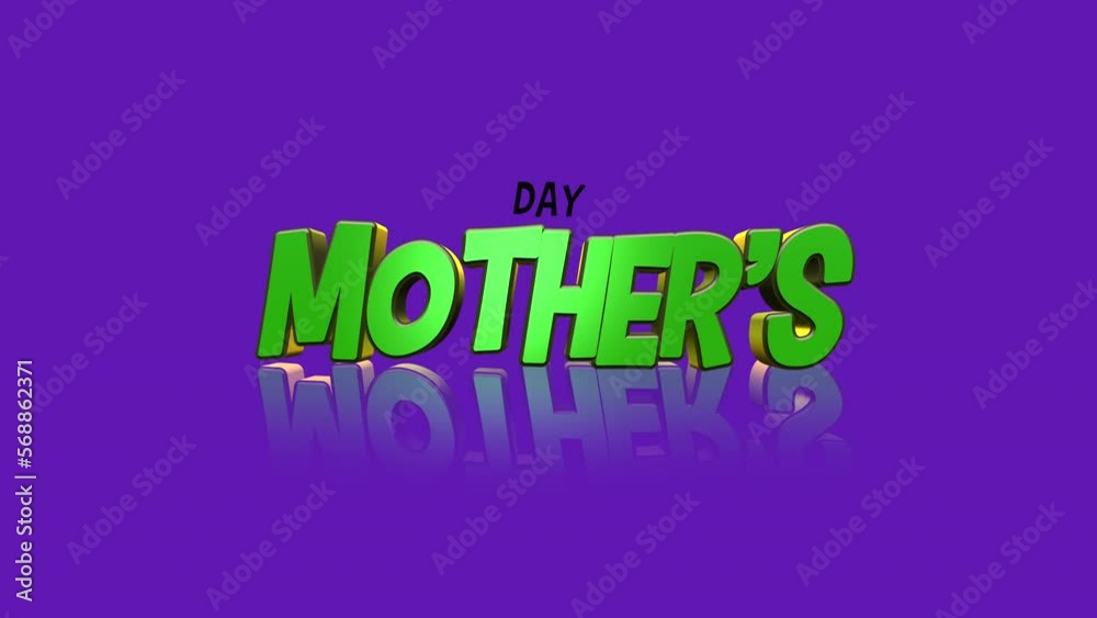Modern Mothers Day text on purple gradient, motion abstract holidays, promo and advertising style background Modern Mothers Day text on purple gradient, motion abstract holidays, promo and advertising style background