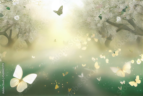 Aesthetic luminous spring b...