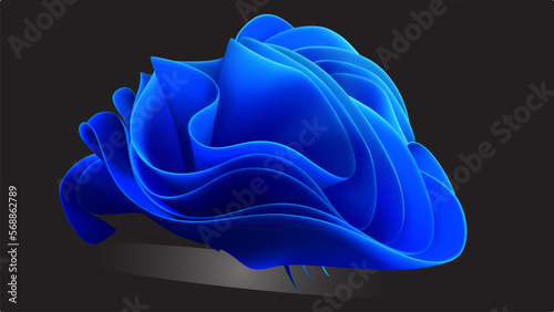 3d rendered illustration of a lotus flower