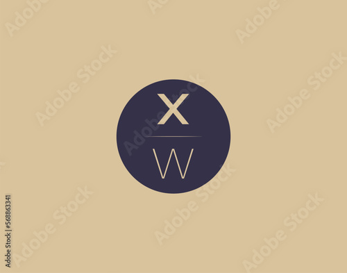XW letter modern elegant logo design vector images Free Download XW letter modern elegant logo design vector images - GFXLoad