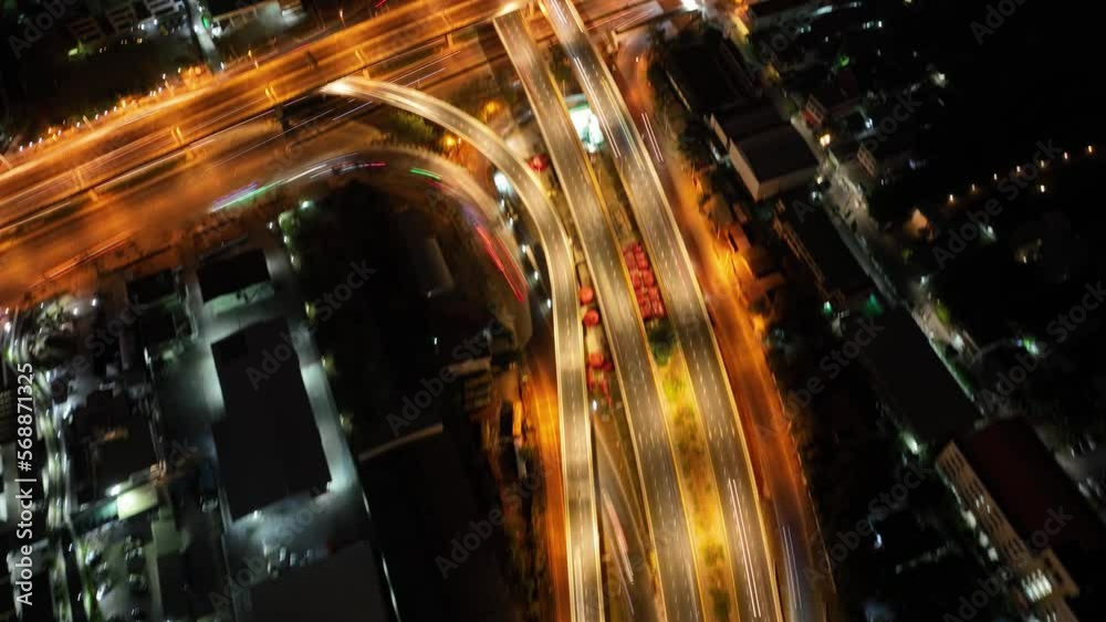 Expressway top view, Road traffic an important infrastructure, car traffic transportation above intersection road in city night, aerial view cityscape of advanced innovation, advanced communication
Expressway top view, Road traffic an important infrastructure, car traffic transportation above intersection road in city night, aerial view cityscape of advanced innovation, advanced communication