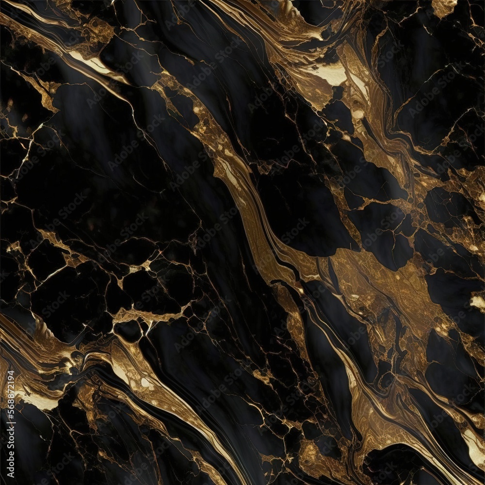 Black gold marble texture, background pattern Stock Photo | Adobe Stock