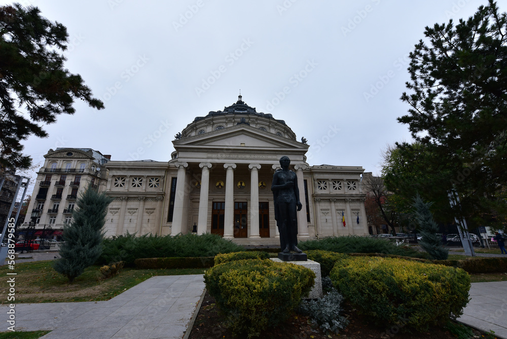 Romanian Athenaeum from Bucharest 2