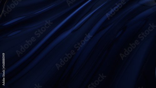  3D illustration, fabric, blue, wave, smooth, , backdrop, pattern, wallpaper, motion, color, material, water, luxury, cloth