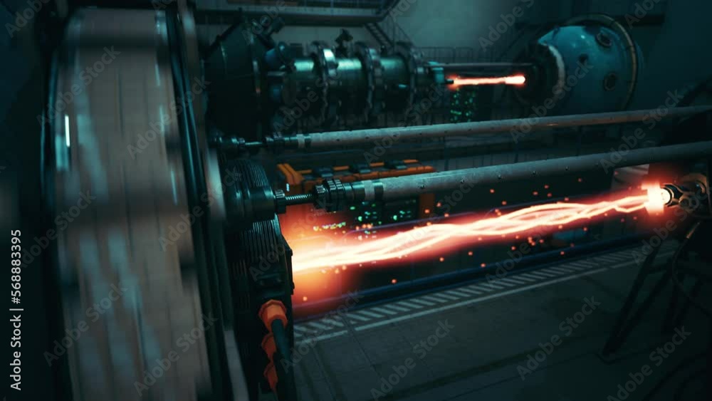Electric plasma in futuristic reactor