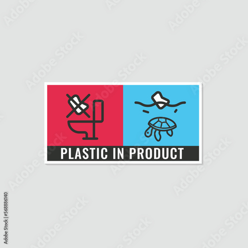 Plastic In Product. Wet wipes.