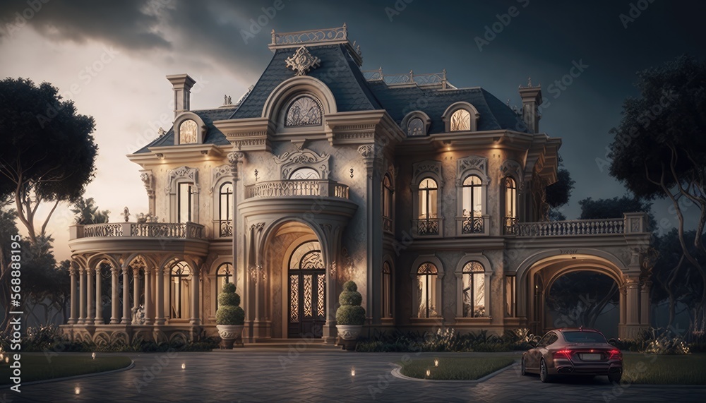 Luxury house for sophisticated people