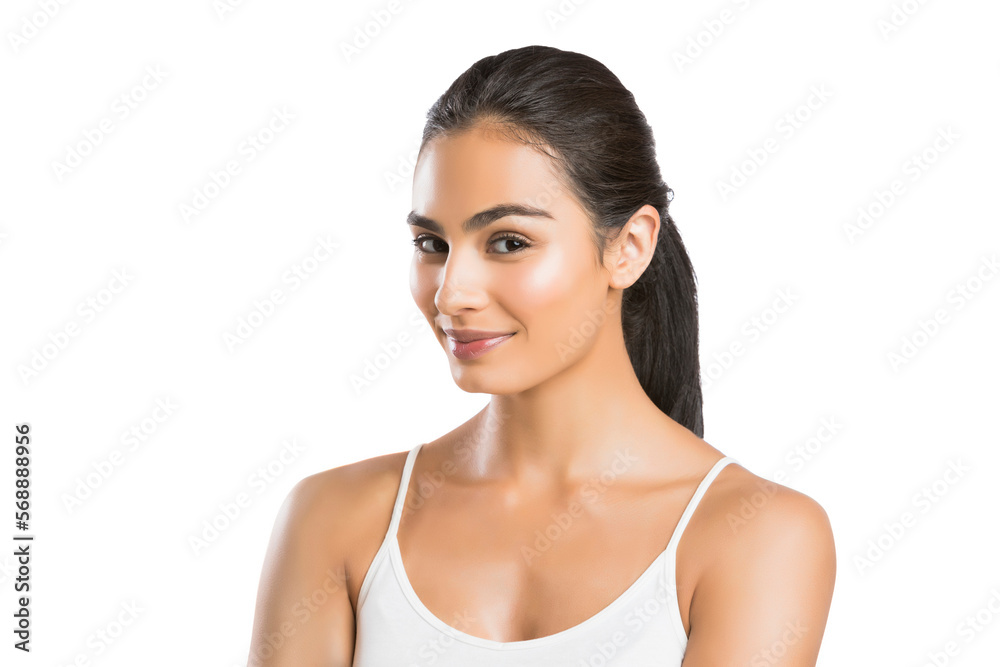 Portrait of confident young woman looking at camera Portrait of confident young woman looking at camera