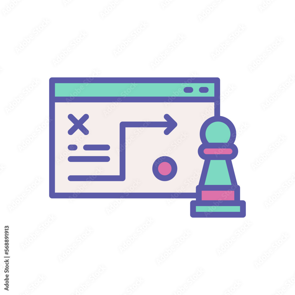 business strategy icon for your website design, logo, app, UI. business strategy icon for your website design, logo, app, UI.