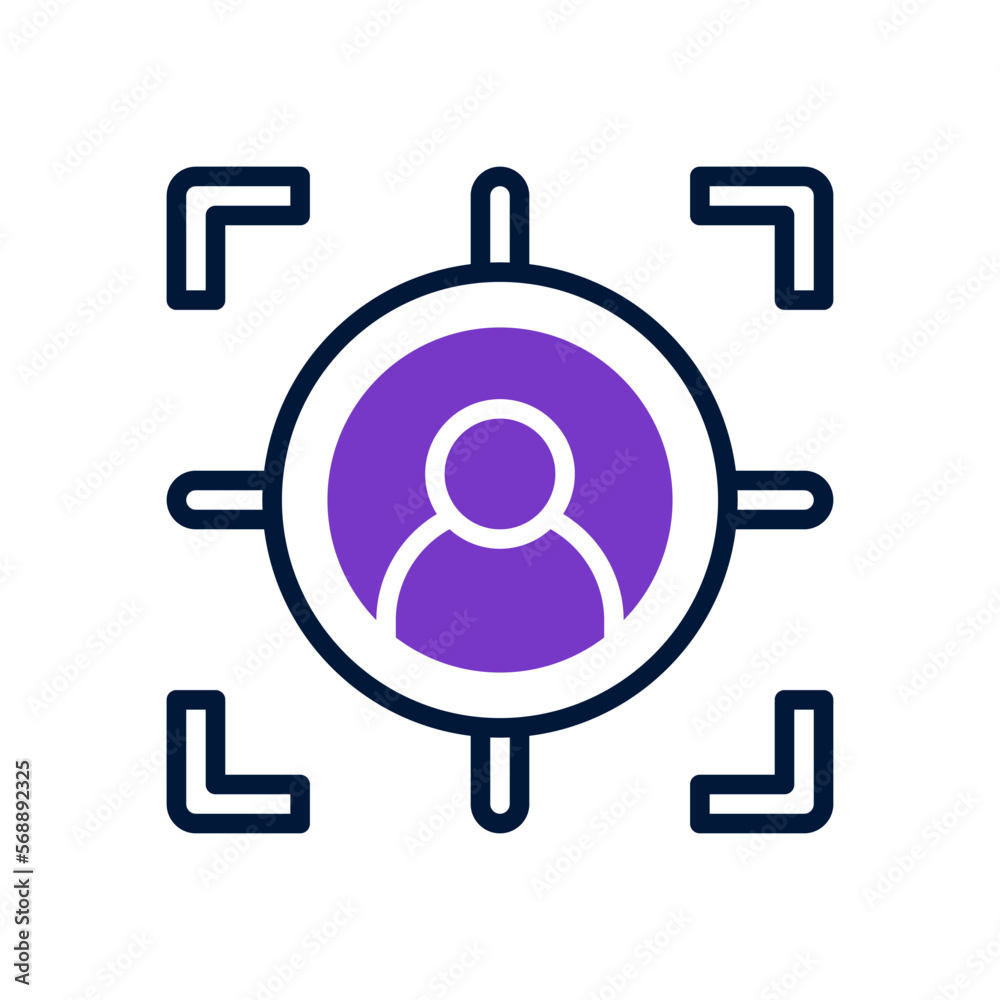 target icon for your website design, logo, app, UI. 