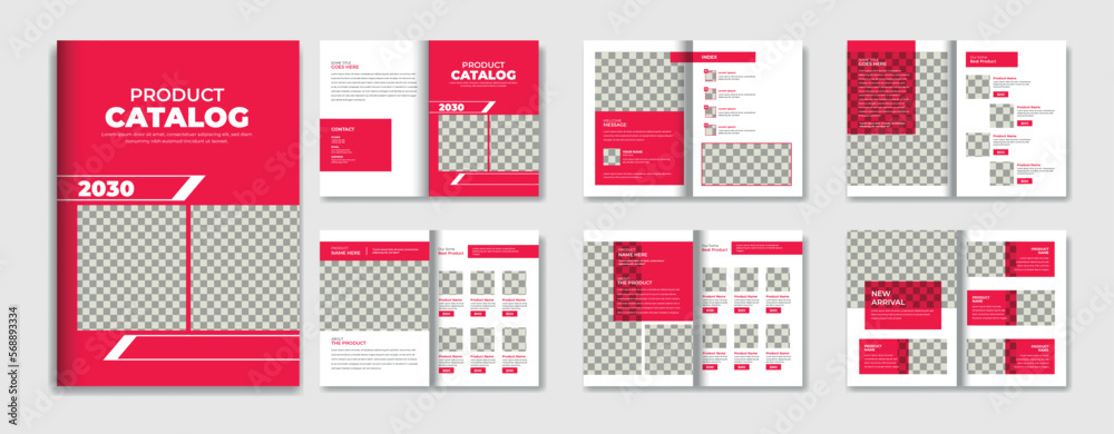 All Modern, Product Catalog – Free Editable Catalog Templates in PDF to ...