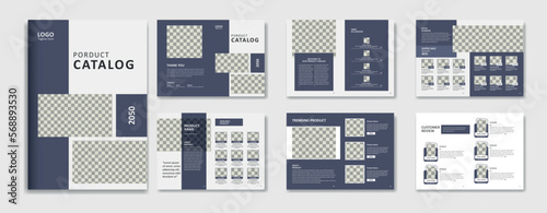 Minimalist product catalog design template,
multipurpose product catalogue layout design template, a4 Company product brochure template design