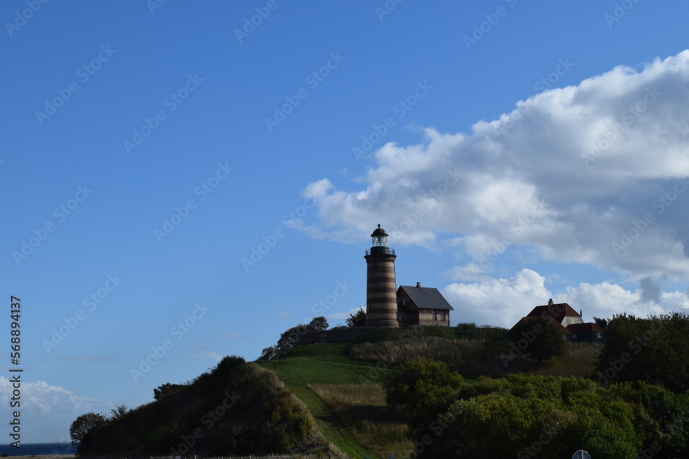 Sprogø lighthouse; Denmark; Island between Funen and Zealand
