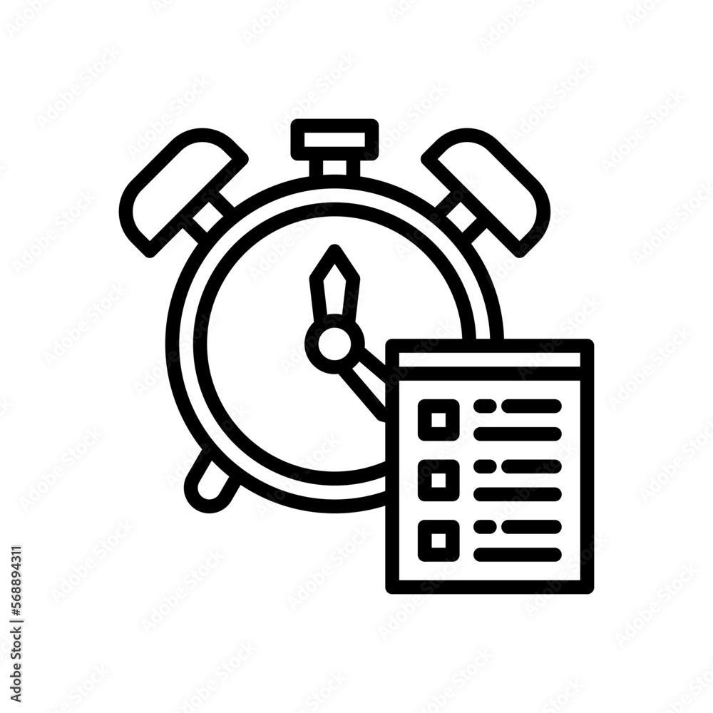 time management icon for your website design, logo, app, UI. time management icon for your website design, logo, app, UI.