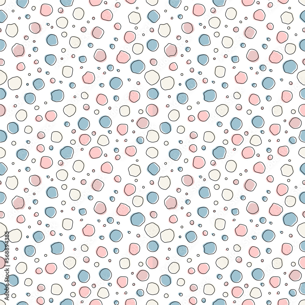 Organic shapes seamless pattern, Design for fabric prints, tile pattern, wallpaper Organic shapes seamless pattern, Design for fabric prints, tile pattern, wallpaper