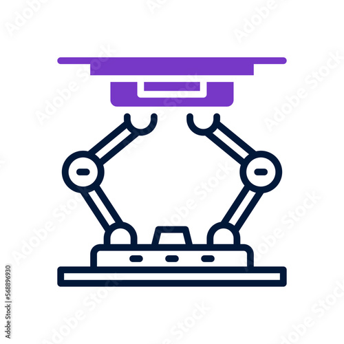 hydraulic jack icon for your website, mobile, presentation, and logo design.