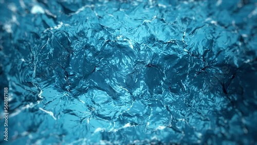Water Flowing Patterns Fx Texture Animation Loop/ 4k animation of an abstract water fx flowing texture background with slow motion liquid patterns streaming seamless looping